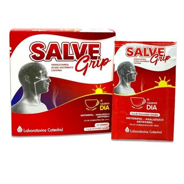 Salve Grip Te Caliente Dia X 1 Sobre