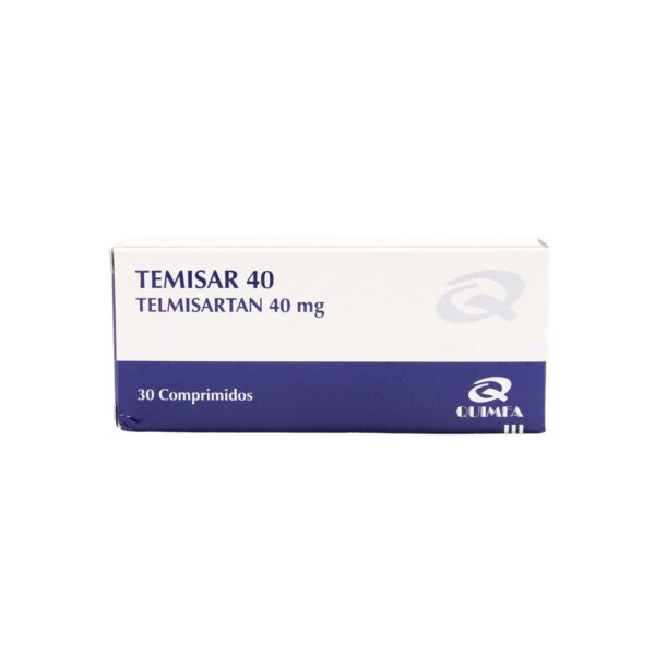 Temisar 40 Mg. Caja X 30 Comp.