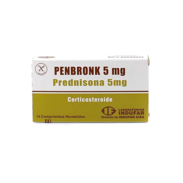 Penbronk 5 Mg Caja X 10 Comp Rev.