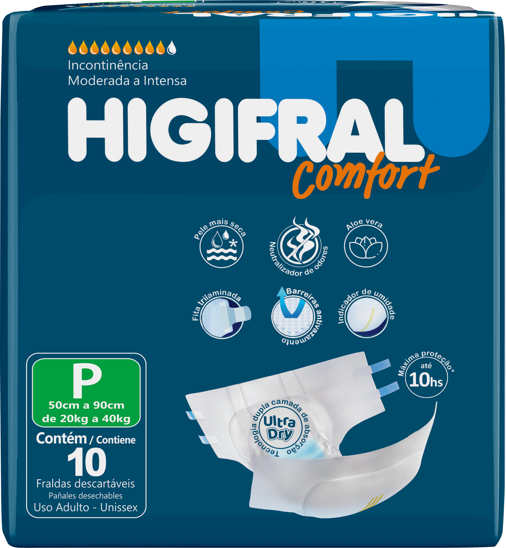 Higifral Confort Adulto P X 10 Un