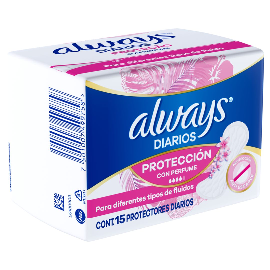 Always Protect.Diarios X 15 Und