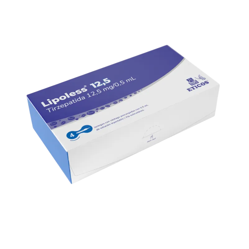 Lipoless 12.5 Mg X 4 Jeringas C/ Vastago